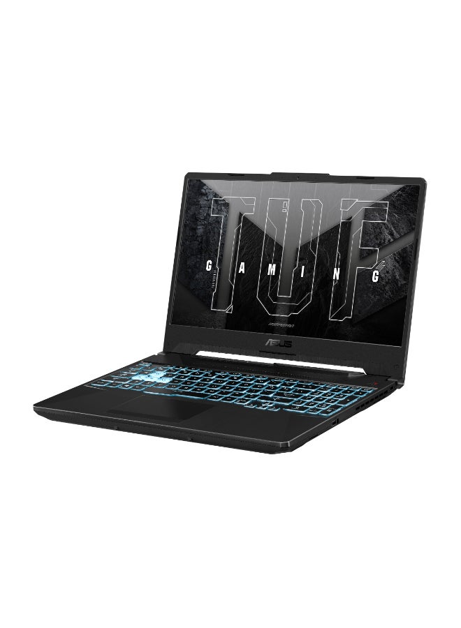 ASUS - TUF Gaming A15 Laptop With 15.6-Inch Display, AMD Ryzen 5-7535HS Processor/8GB RAM/512GB SSD/4GB NVIDIA GeForce RTX 2050 Graphics/Windows 11 Home English/Arabic Graphite Black - Image 1
