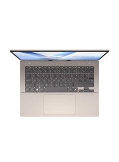 ASUS Vivobook 14 Laptop With 14-Inch Display, Snapdragon X X126100 Purwa SE Processor/16GB RAM/1TB SSD/Intel UHD Graphics/Windows 11 Home English/Arabic Platinum Gold  - Image 4