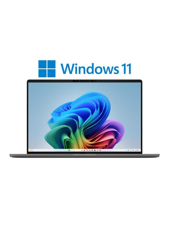 ASUS - Zenbook  Laptop With 14-Inch OLED WUXGA (1920x1200) Display, Snapdragon X X126100 Purwa SE Qualcomm Hexagon NPU up to 45TOPS Processor/16GB RAM DDR5/1TB SSD/Qualcomm Aderno Graphics/Windows 11 Home/Full HD Camera/+Free Sleeve English/Arabic Zabriskie Beige - Image 1