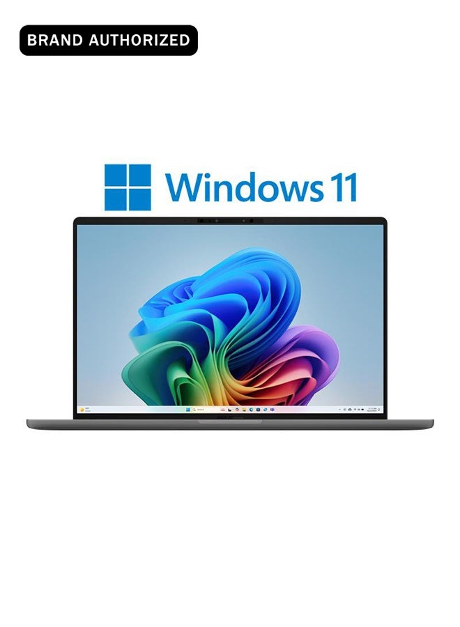 ASUS Zenbook  Laptop With 14-Inch OLED WUXGA (1920x1200) Display, Snapdragon X X126100 Purwa SE Qualcomm Hexagon NPU up to 45TOPS Processor/16GB RAM DDR5/1TB SSD/Qualcomm Aderno Graphics/Windows 11 Home/Full HD Camera/+Free Sleeve English/Arabic Zabriskie Beige - Image 1