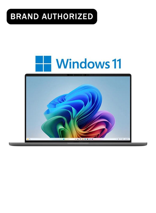 ASUS Zenbook Laptop With 14-Inch OLED WUXGA (1920x1200) Display, Snapdragon X X126100 Purwa SE Qualcomm Hexagon NPU up to 45TOPS Processor/16GB RAM DDR5/1TB SSD/Qualcomm Aderno Graphics/Windows 11 Home/Full HD Camera+Free Sleeve English/Arabic Zabriskie Beige - Image 1