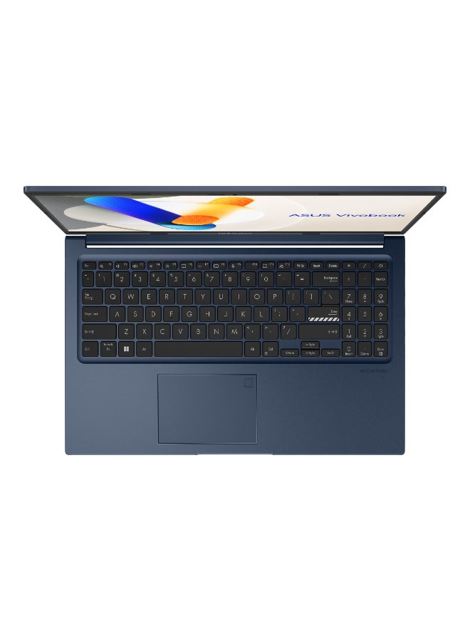 ASUS - Vivobook 15 Laptop With 15.6-Inch Display, Core i7-1355U Processor/16GB RAM/512GB SSD/Intel UHD Graphics/Windows 11 Home English/Arabic Quiet Blue - Image 1
