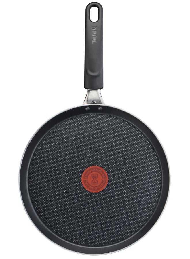 تيفال إيزي كوك آند كلين | مقلاة بانكيك 25 سم | سهل التنظيف | طلاء غير لاصق | إشارة حرارية™ | مؤشر حرارة | قاعدة توزيع الحرارة | طهي صحي | أواني طبخ آمنة | صنع في فرنسا | ضمان 2 سنوات | B5541002 25سم - Image 2