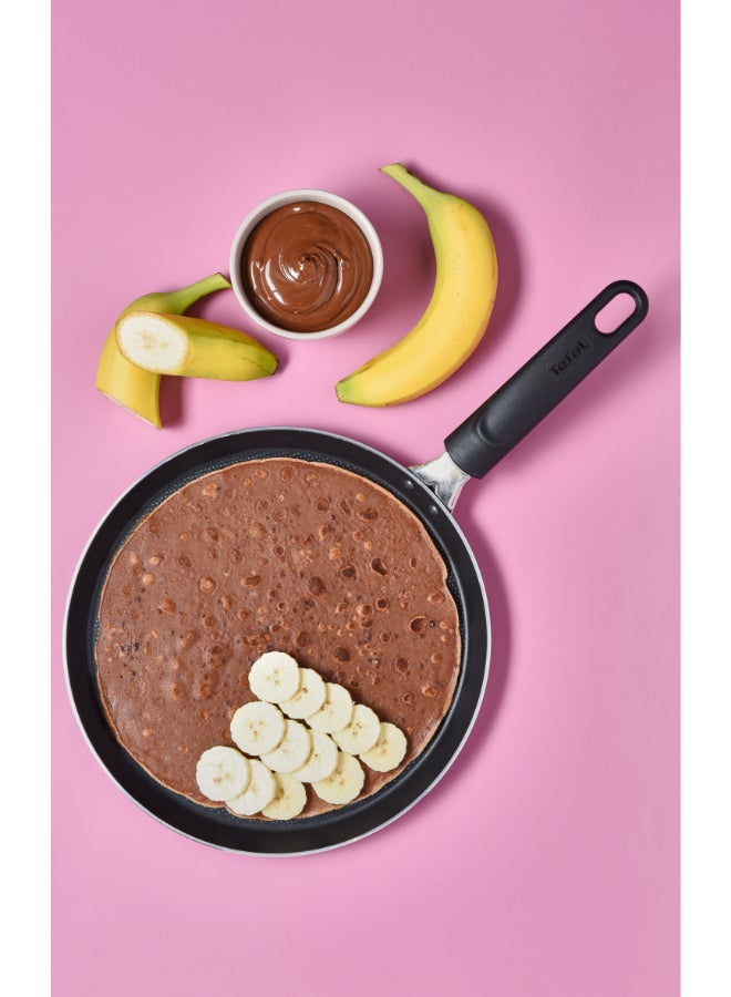 تيفال إيزي كوك آند كلين | مقلاة بانكيك 25 سم | سهل التنظيف | طلاء غير لاصق | إشارة حرارية™ | مؤشر حرارة | قاعدة توزيع الحرارة | طهي صحي | أواني طبخ آمنة | صنع في فرنسا | ضمان 2 سنوات | B5541002 25سم - Image 5