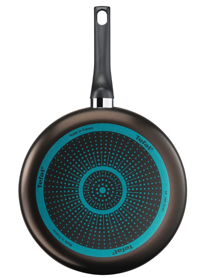 TEFAL EASY COOK AND CLEAN | Sautepan 26 cm |  easy clean | non stick coating | thermo signal | heat indicator | diffusion base | healthy | safe cookware | Made in France | 2 Years Warranty |  B5543302 Black - Black Coffee Ultra - Image 3