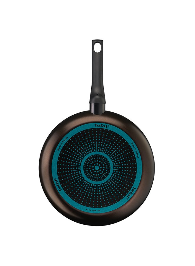 Tefal TEFAL EASY COOK AND CLEAN | Frypan 26 cm | easy clean | non stick coating | thermo signal™ | heat indicator | diffusion base | healthy | safe cookware | Made in France | 2 Years Warranty | B5540502 Black - Black Coffee Ultra  - Image 4