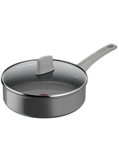 Tefal TEFAL Renew, On | Sautepan 24 cm | Ceramic Non-Stick Coating | 100% recycled aluminium body | Healthy Cooking | Thermo-Signal™ | Made in France | 2 Years Warranty | C4273232 Grey - Hippo Iron  - Image 1