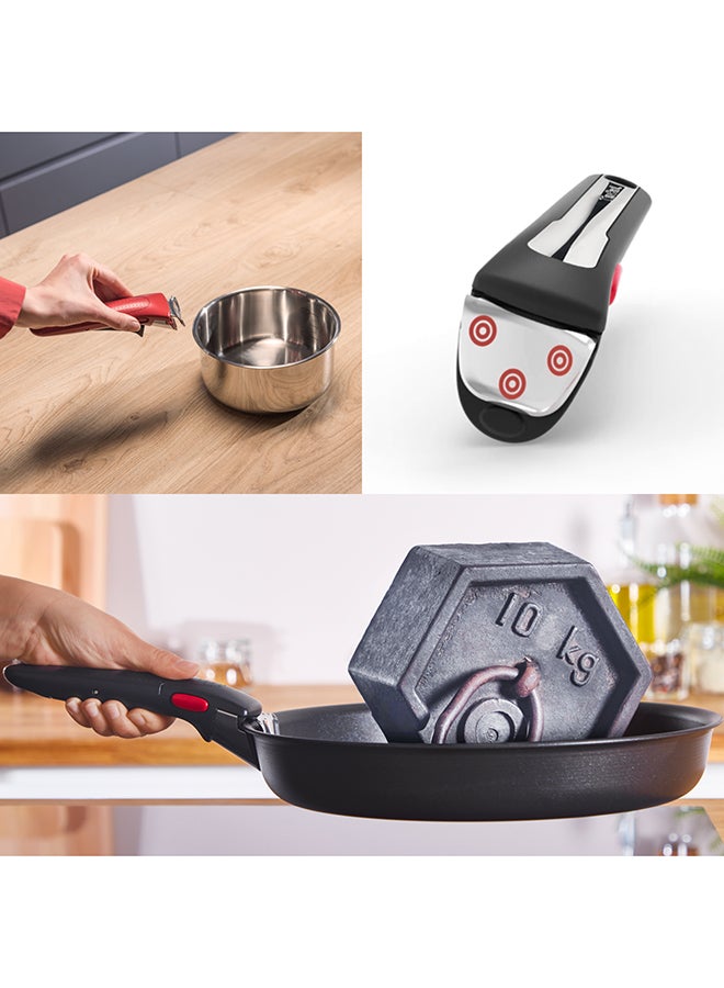Tefal - TEFAL Ingenio Easy Plus | Pancake Pan 27 cm | Stackable | Non-Stick Coating | Made in France | 2 Years Warranty | L1461004 Black - Image 1