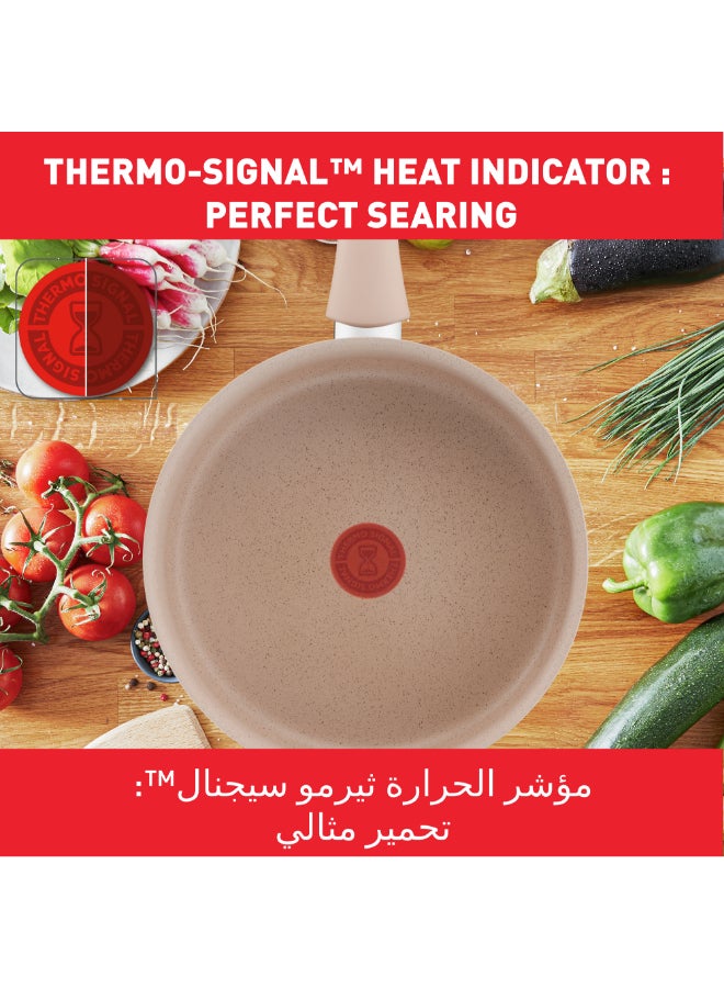 تيفال ديلايت | قدر ساوتيه 24 سم | طلاء غير لاصق | مؤشر حرارة | هيكل من الألمنيوم المعاد تدويره 100% | صنع في فرنسا | ضمان 2 سنوات | G2933202 - Image 5
