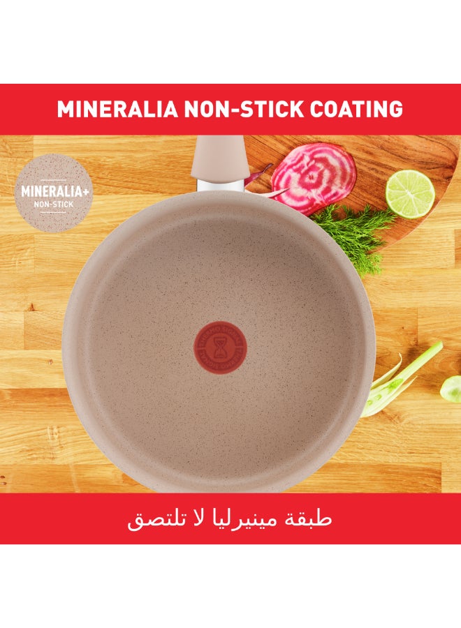 تيفال ديلايت | قدر ساوتيه 24 سم | طلاء غير لاصق | مؤشر حرارة | هيكل من الألمنيوم المعاد تدويره 100% | صنع في فرنسا | ضمان 2 سنوات | G2933202 - Image 4