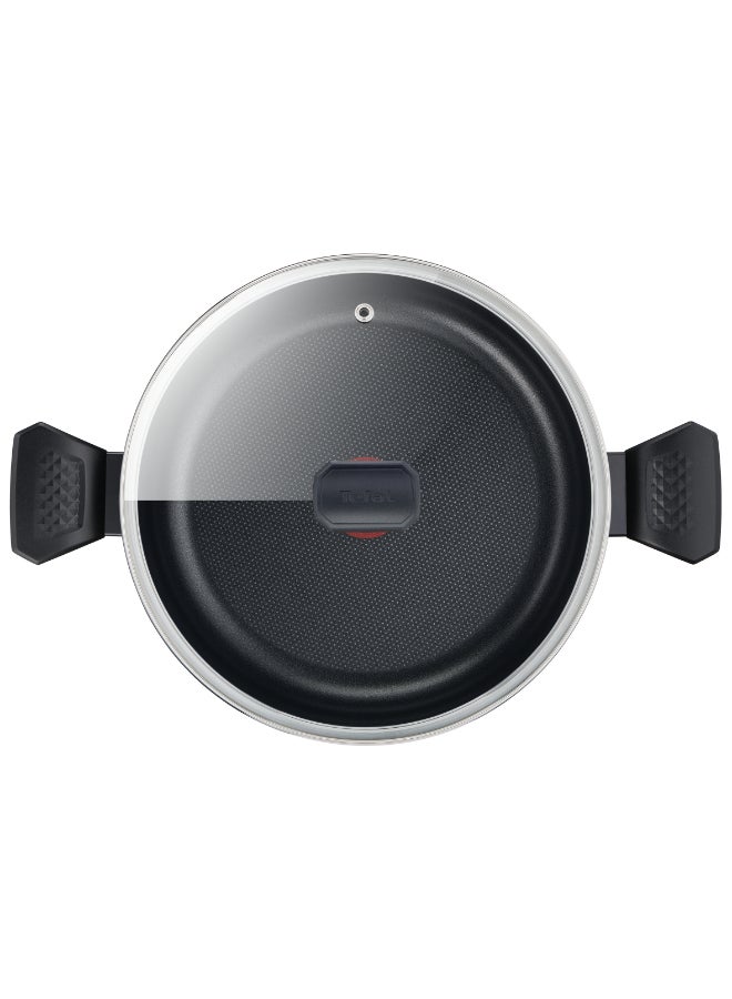 تيفال إيزي كوك آند كلين | قدر طهي 24 سم | سهل التنظيف | طلاء غير لاصق | إشارة حرارية™ | مؤشر حرارة | قاعدة توزيع الحرارة | طهي صحي | أواني طبخ آمنة | صنع في فرنسا | ضمان 2 سنوات | B5544602 - Image 3