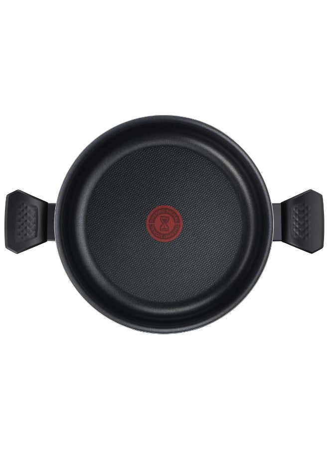 تيفال إيزي كوك آند كلين | قدر طهي 24 سم | سهل التنظيف | طلاء غير لاصق | إشارة حرارية™ | مؤشر حرارة | قاعدة توزيع الحرارة | طهي صحي | أواني طبخ آمنة | صنع في فرنسا | ضمان 2 سنوات | B5544602 - Image 2