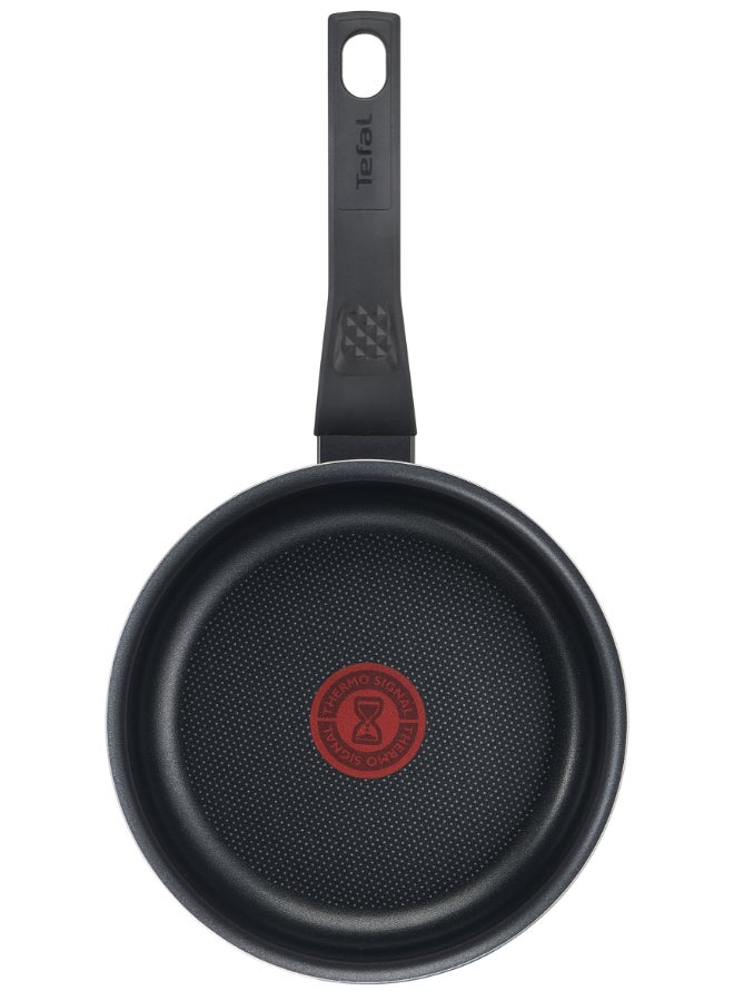 TEFAL EASY COOK AND CLEAN | Saucepan 14 cm | easy clean | non stick coating | thermo signal | heat indicator | diffusion base | healthy | safe cookware | Made in France | 2 Years Warranty | B5542702 Black - Black Coffee Ultra - Image 2