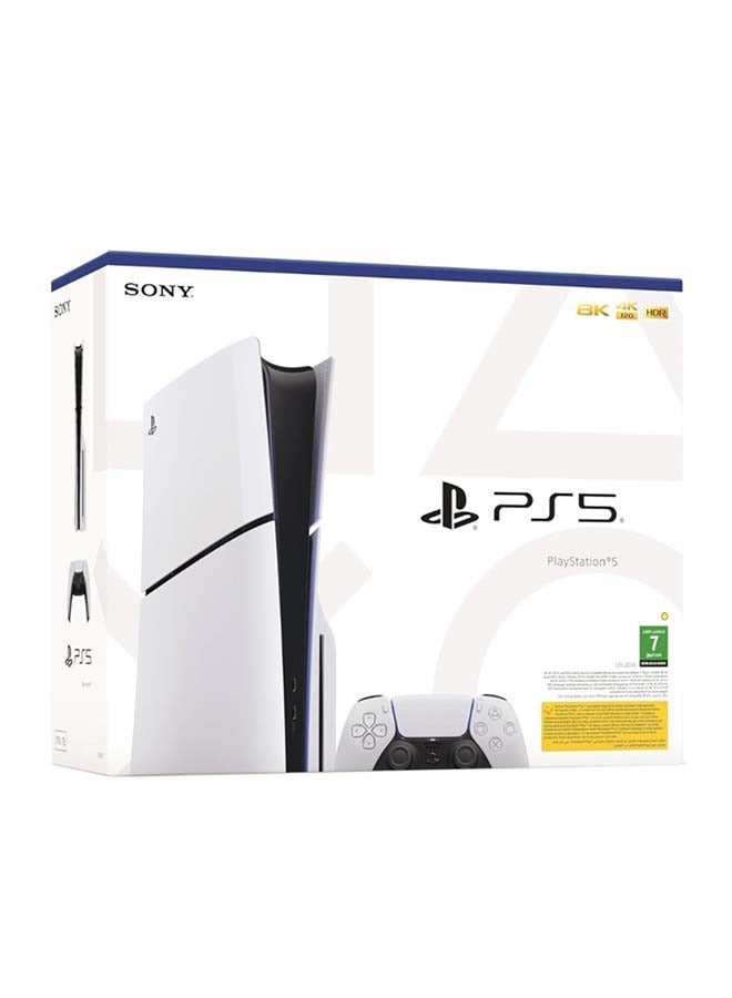 Sony - PlayStation 5 Slim Disc Console (KSA Version) With Razer Kaira X Headset - Image 1