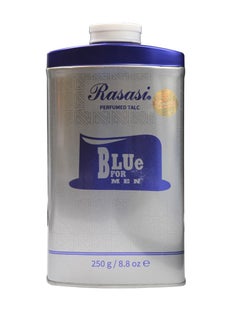 رصاصي Blue For Men Perfumed Talcum Powder 250grams 