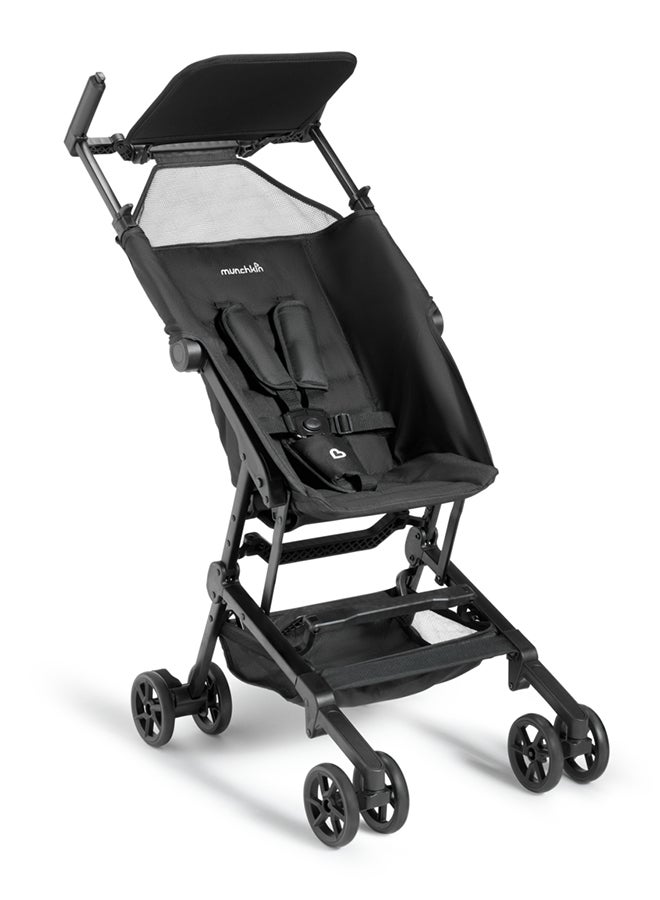 Munchkin Sparrow Ultra Compact Lightweight Easy Fold Stroller Black  - Image 2