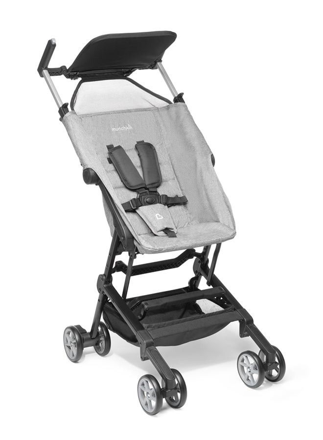 مونشكين Sparrow Ultra Compact Lightweight Easy Fold Stroller Grey  - Image 2
