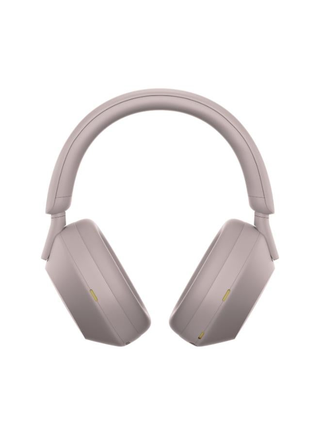 سوني - WH-1000XM5 Wireless Noise-Cancelling Headphones Smoky Pink - Image 1