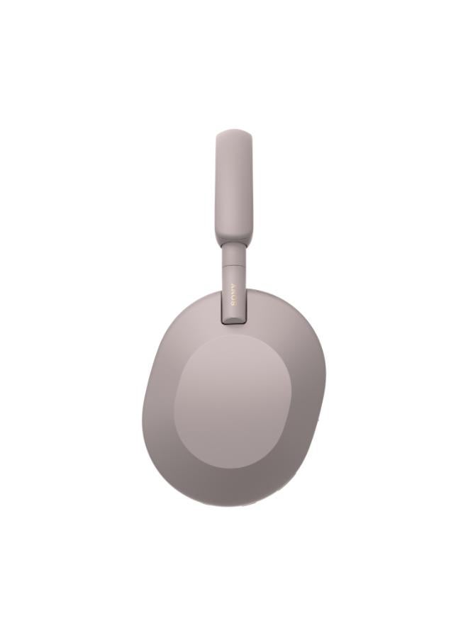 سوني - WH-1000XM5 Wireless Noise-Cancelling Headphones Smoky Pink - Image 1