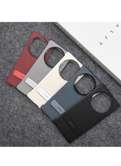 HUAWEI For Huawei Mate X6 Rotating Bracket Luxury Business Plating Leather Case for Huawei MateX6 Screen Protection Phone Cover Grey  - Image 4