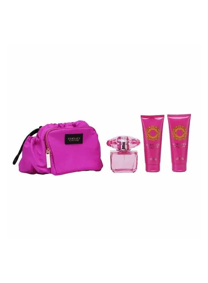 فيرزاتشي - Versace Bright Crystal Absolu EDP For Women Set 90ml - Image 1