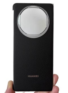 HUAWEI For Huawei Mate X6 Rotating Bracket Luxury Business Plating Leather Case for Huawei MateX6 Screen Protection Phone Cover Black  - Image 4