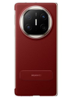 HUAWEI For Huawei Mate X6 Rotating Bracket Luxury Business Plating Leather Case for Huawei MateX6 Screen Protection Phone Cover Red  - Image 5