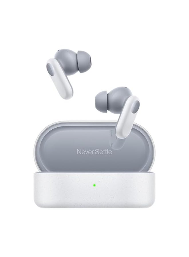 OnePlus - Nord Buds 2r True Wireless In Ear Earbuds With Mic, 12.4mm Drivers, Playback Upto 38hr Case, 4-Mic Design, IP55 Rating Misty Grey - Image 1