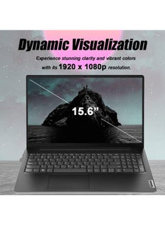 Lenovo V15 Gen 4  Laptop With 15.6-Inch Display, Core i5-13420H Processor/16GB RAM/1TB SSD/Intel UHD Graphics/Windows 11 Pro English Business Black  - Image 2