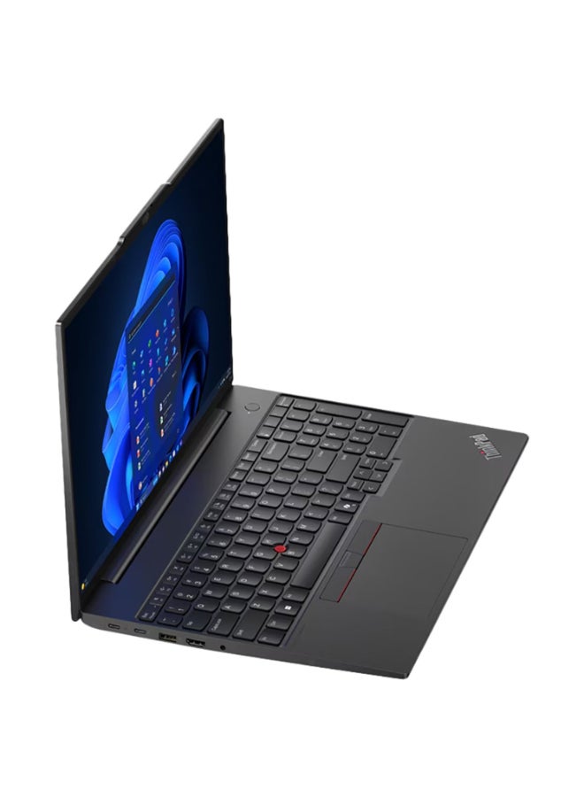 Lenovo ThinkPad E16 Laptop With 16-Inch Display, Core Ultra 7-155U Processor/16GB RAM/512GB SSD/Intel Arc Graphics/Windows 11 Pro English/Arabic Black  - Image 2