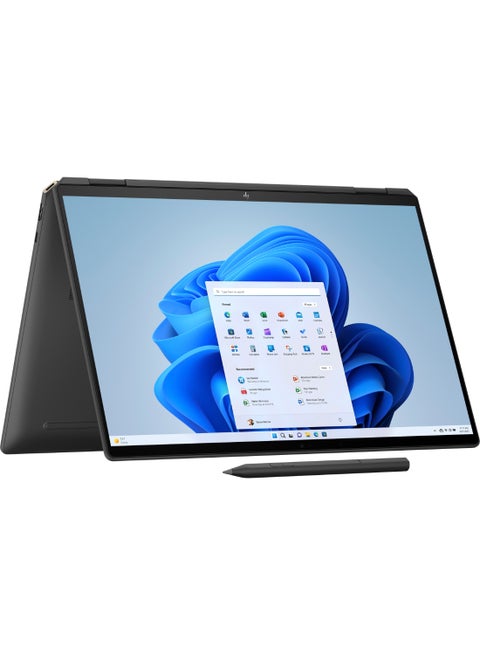 Spectre x360 Laptop With 16-Inch Display, Core Ultra 7 155H  Processor/32GB RAM/1TB SSD/NVIDIA GeForce RTX Graphics/Windows 11 Home English/Arabic Nightfall black