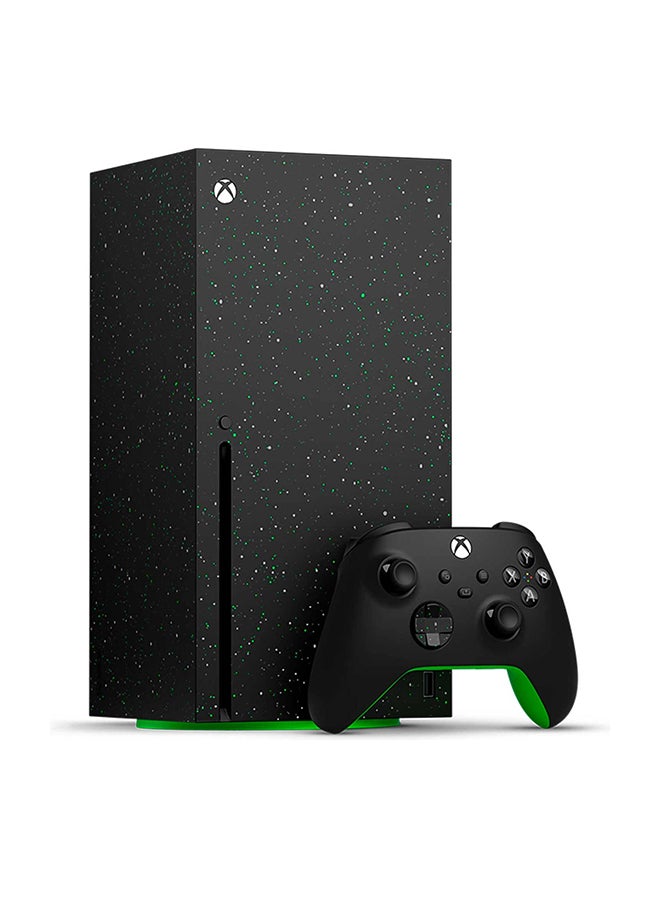 XBOX - Xbox Series X Galaxy Black Special Edition 2TB SSD USA Console, 8X Cores CPU, 12 TFLOPS GPU, 16GB RAM, Supports USB 3.1 external HDD, True 4K Resolution, Black - Image 1