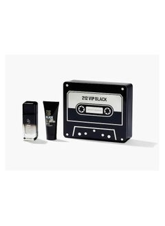 CAROLINA HERRERA 212 Vip Black Edp Men Set 100ml 
