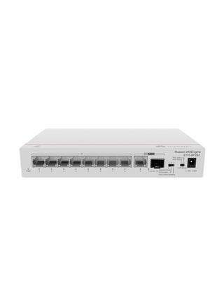 S110-8P2ST 8-Port Gigabit Ethernet Switch with 1 GE SFP Port, 1 x 10/100/1000BASE-T, PoE+ Support (124W), 155W Maximum Power Consumption, 20 Gbps Switching Capacity, 14.88 Mpps Forwarding Rate, 0.8U Rackmount/WALL Mountable, 56V DC Power Adapter, Natural Heat Dissipation, EMC/Safety Certified, Operating Temp 0°C to 40°C (32°F to 104°F) White - pnsku/N70145970V/45/_/1737961816/7bf4c2e4-1b81-4295-8074-c51d967a1e6e