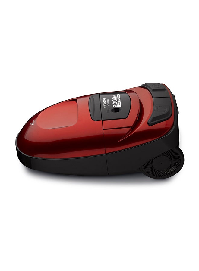 هيتاشي Vacuum Cleaner 6.5 L 2000 W CV-W2000RR Red  - Image 2