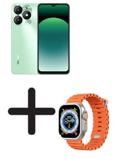 A70 Dual SIM Field Green 4GB RAM 256GB 4G With a Free Gift T800 Ultra Smart Watch