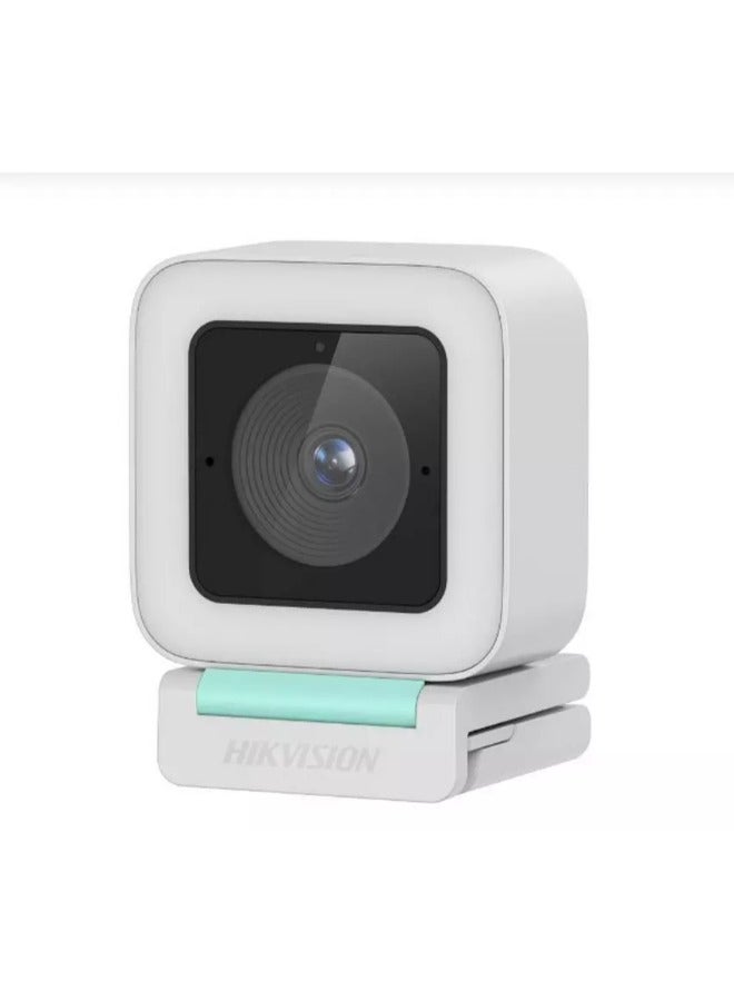 HIKVISION - AI Web Camera Wired 4MP Resolution (2560x1440) iDS-UL4P | White - Image 1