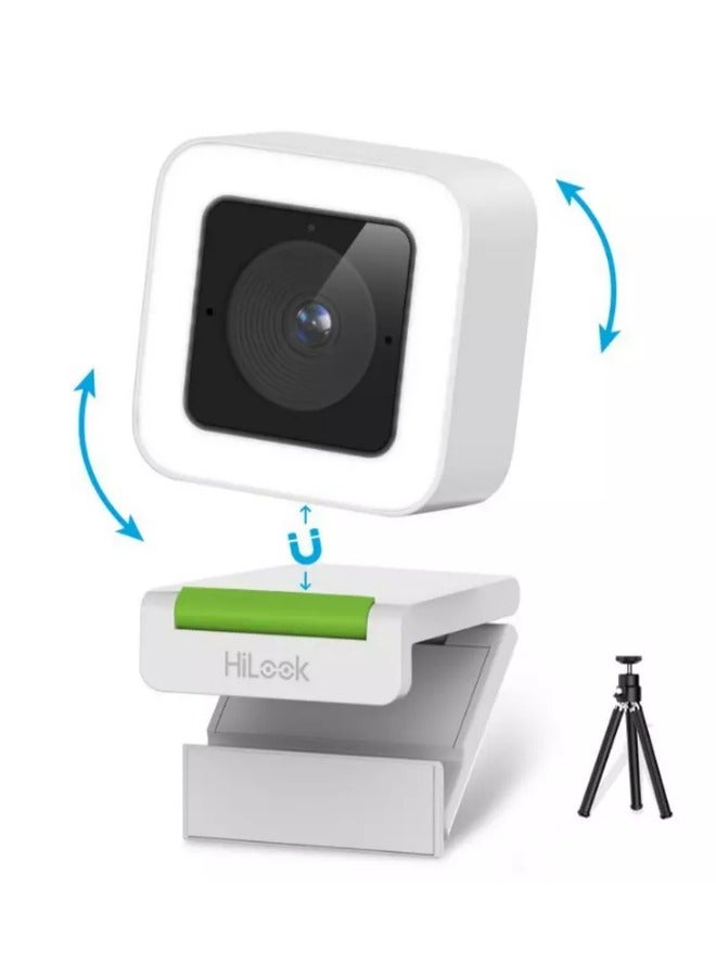HIKVISION - AI Web Camera Wired 4MP Resolution (2560x1440) iDS-UL4P | White - Image 1