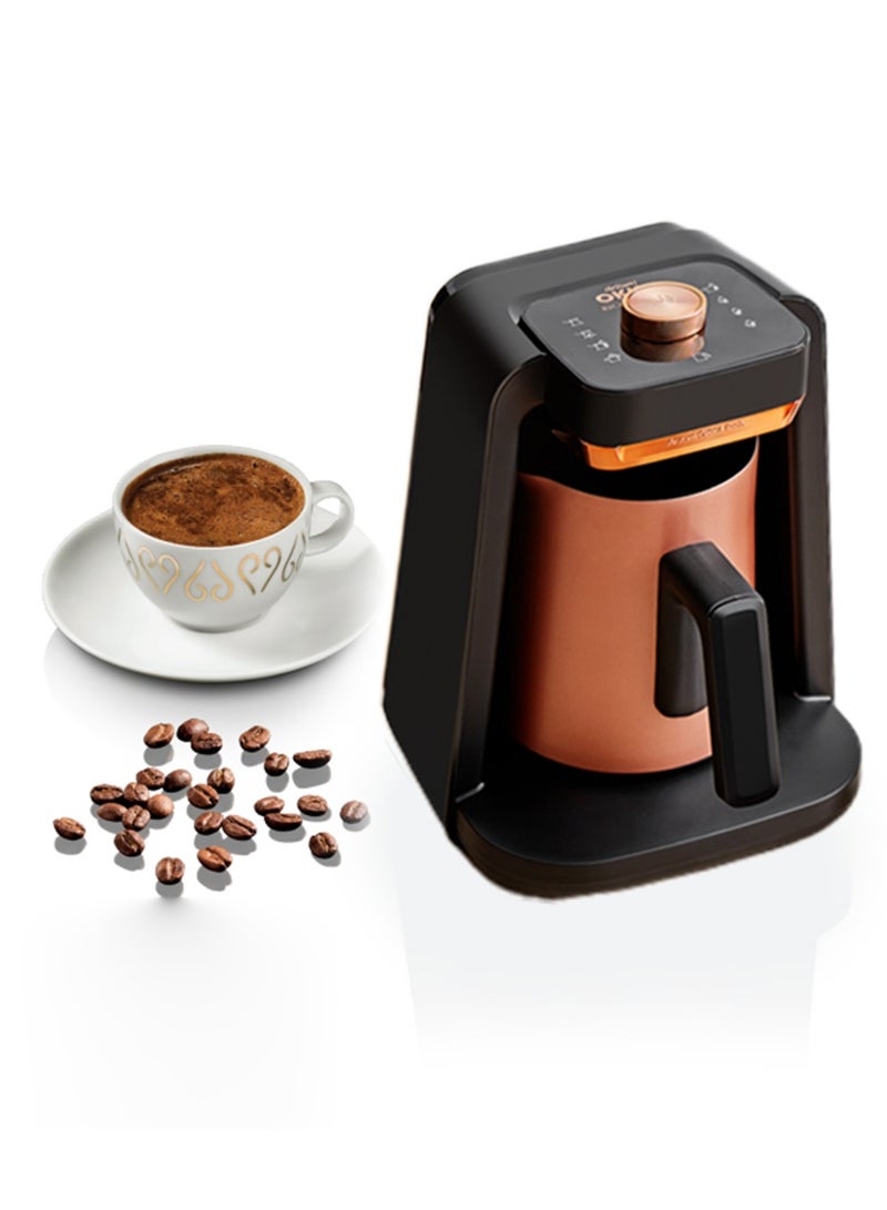 أرزوم - Okka Rich Turkish Milk Coffee Machine Spin Pro OK0026 Copper 950 ml 700 W OK0026 Copper - Image 1