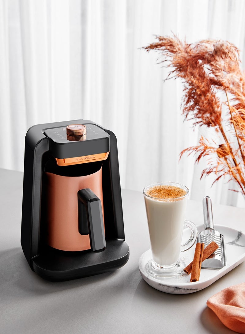 أرزوم آلة قهوة الحليب التركية أوكا ريتش سبين برو OK0026 نحاسي - Image 3