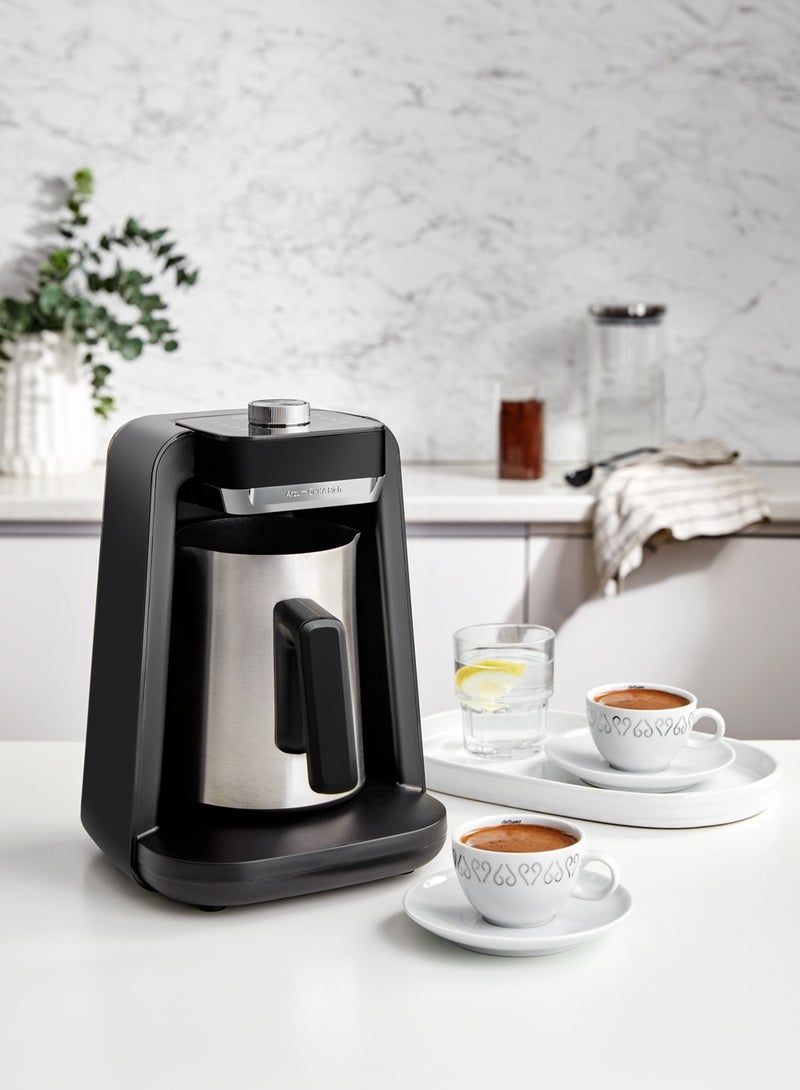أرزوم Okka Rich Turkish Milk Coffee Machine Spin Pro OK0026-K Chrome 950 ml 700 W OK0026-K Silver  - Image 3