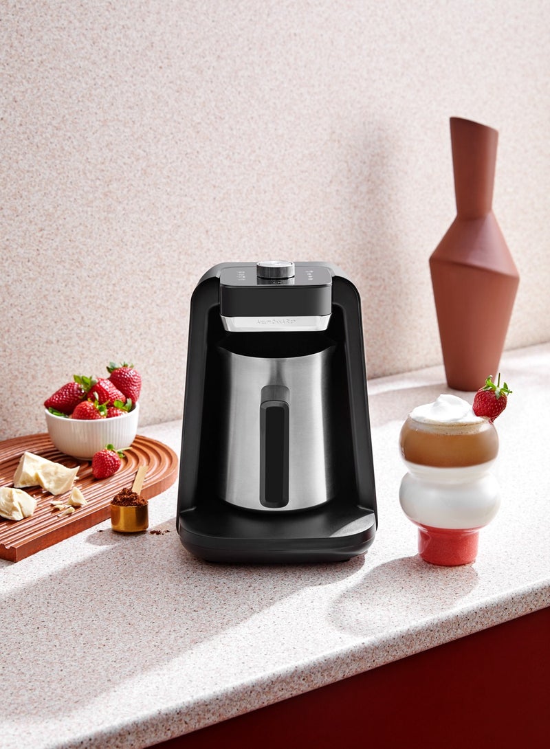 Okka Rich Turkish Milk Coffee Machine Spin Pro OK0026-K Chrome 950 ml 700 W OK0026-K Silver