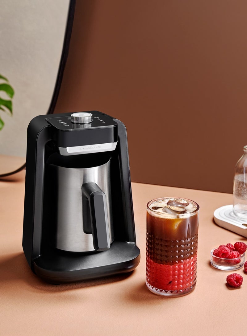 Okka Rich Turkish Milk Coffee Machine Spin Pro OK0026-K Chrome 950 ml 700 W OK0026-K Silver