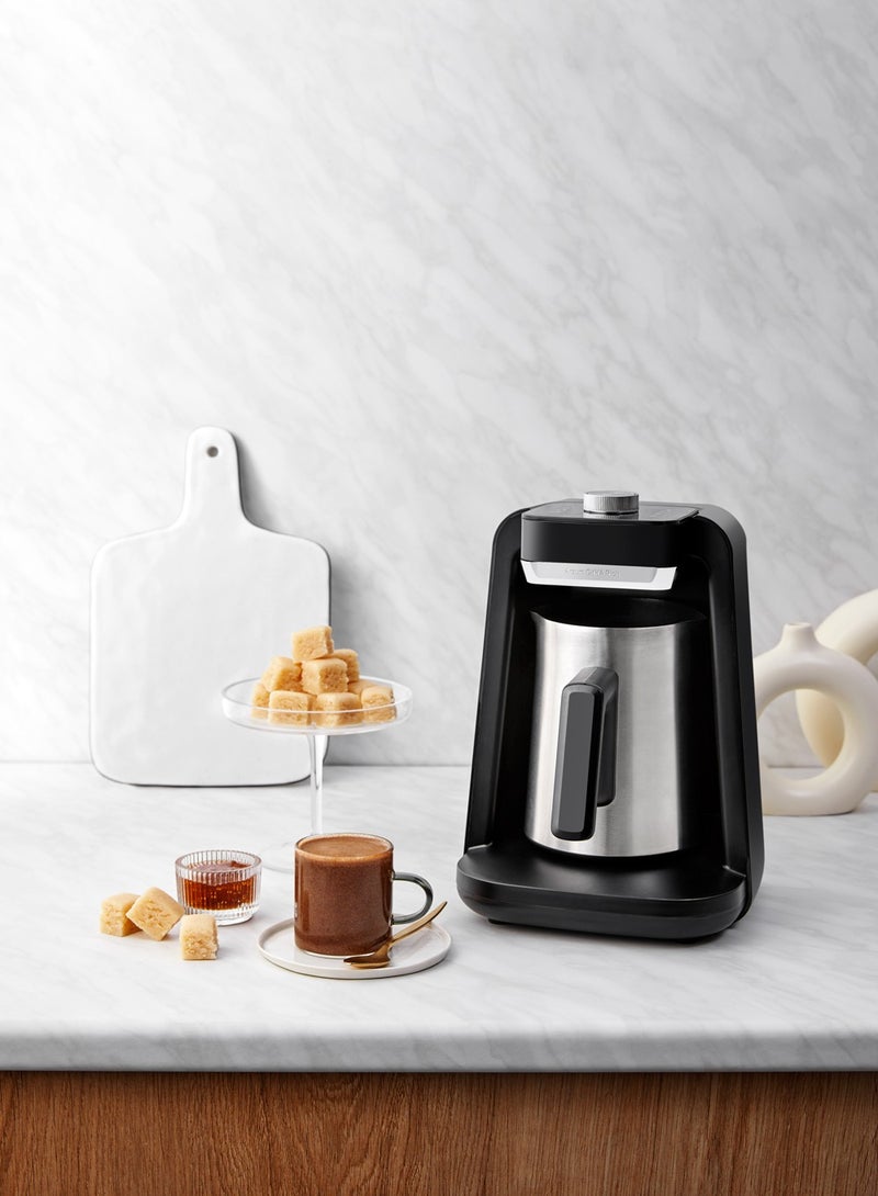 Okka Rich Turkish Milk Coffee Machine Spin Pro OK0026-K Chrome 950 ml 700 W OK0026-K Silver