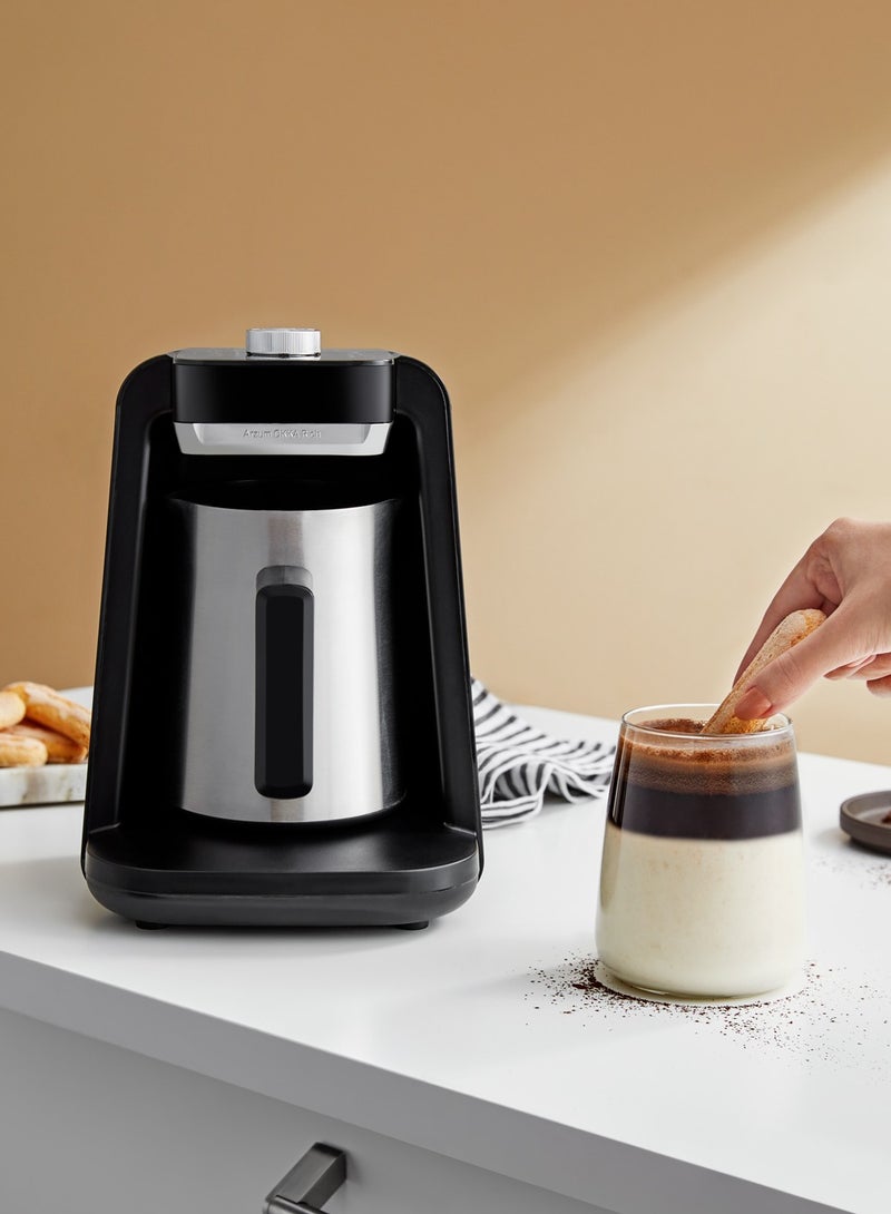 Okka Rich Turkish Milk Coffee Machine Spin Pro OK0026-K Chrome 950 ml 700 W OK0026-K Silver