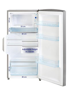SUPER GENERAL Super General Refrigerator SGR186 Black + Bottom Loading Water Dispenser SGR186+SGL2020BM Black  - Image 4