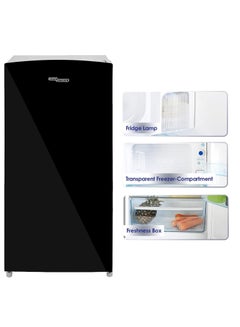 SUPER GENERAL Super General Refrigerator SGR186 Black + Bottom Loading Water Dispenser SGR186+SGL2020BM Black  - Image 3