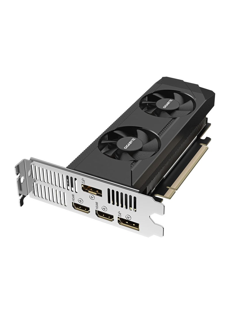 GIGABYTE GeForce RTX 3050 OC Low Profile 6G Graphics Card, 2X WINDFORCE Fans, 6GB GDDR6 96-bit GDDR6, GV-N3050OC-6GL Video Card | Black - Image 3