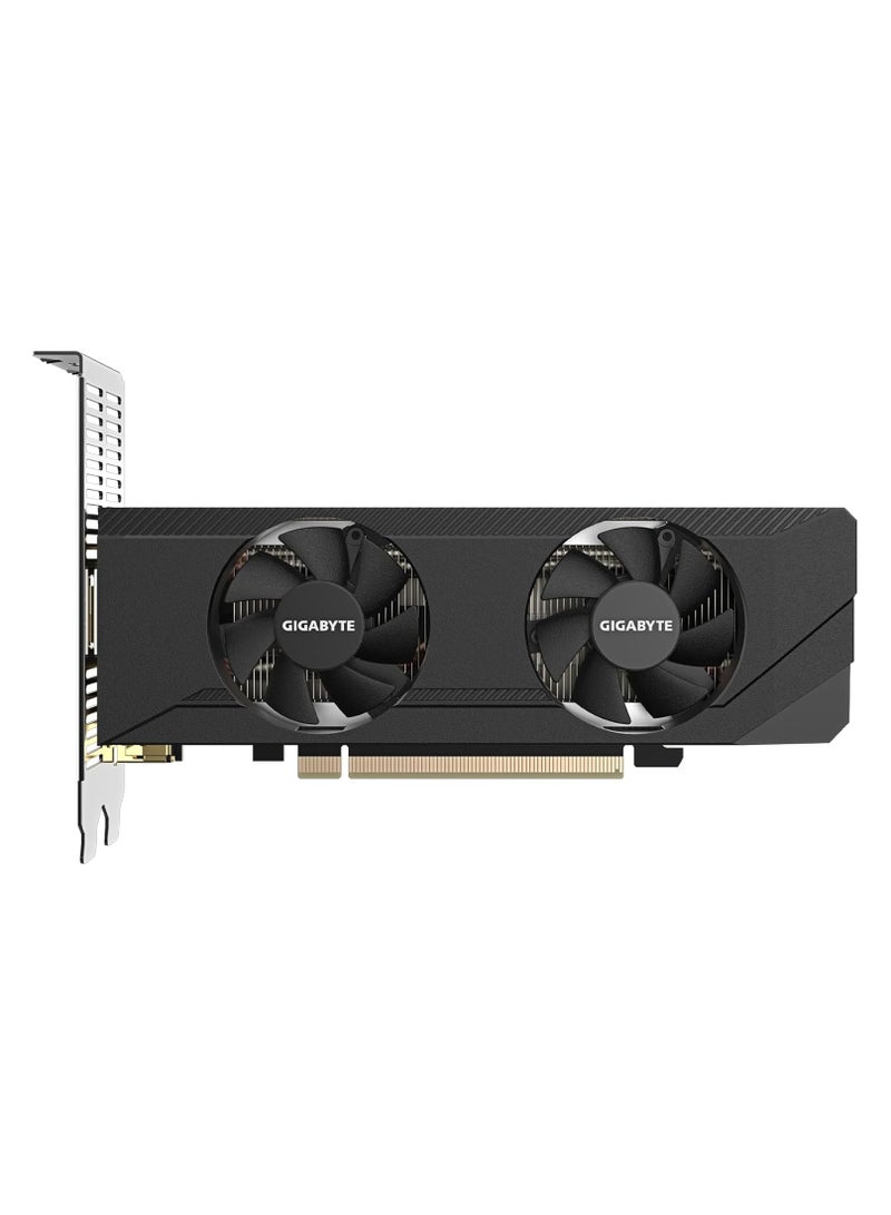 GIGABYTE GeForce RTX 3050 OC Low Profile 6G Graphics Card, 2X WINDFORCE Fans, 6GB GDDR6 96-bit GDDR6, GV-N3050OC-6GL Video Card | Black - Image 2