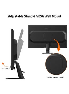 GIGABYTE 27" Inch Curved Gaming Monitor (1920x1080) FHD, VA 1500R, 180Hz Refresh Rate, Upto 1ms Response Time, HDR10, 2x HDMI, 1x DP, FreeSync Premium - GS27FC | Black  - Image 5